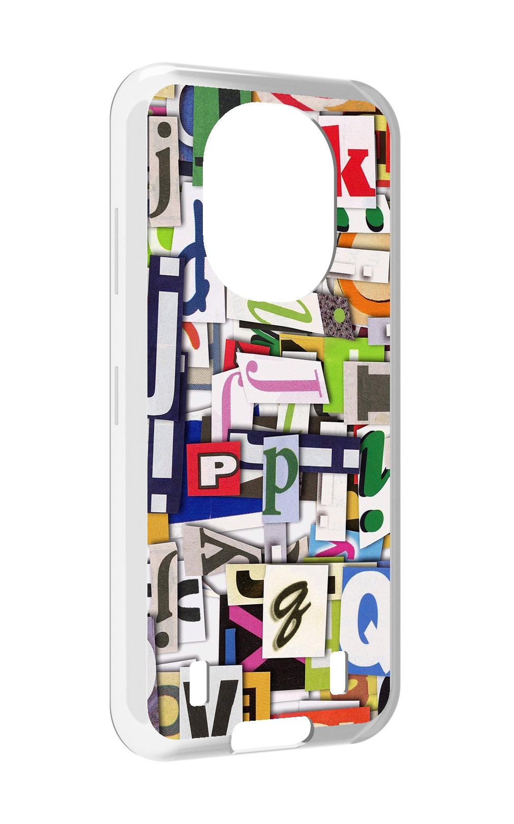 

Чехол MyPads ломанные-буквы для Oukitel WP16, Прозрачный, Tocco