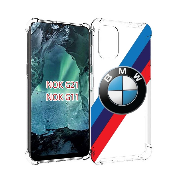 

Чехол Mypads Лого-Bmw Мужской Для Nokia G11/G21, Прозрачный, Tocco