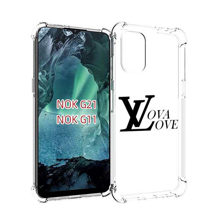 

Чехол Mypads Лова-Лове Для Nokia G11/G21, Прозрачный, Tocco