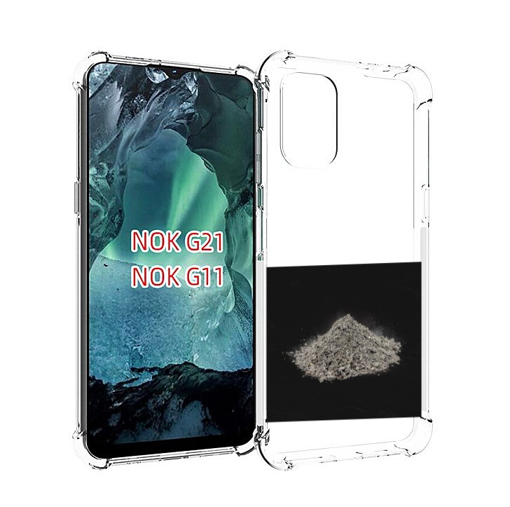 

Чехол Mypads Легендарная Пыль Morgenshtern Для Nokia G11/G21, Прозрачный, Tocco