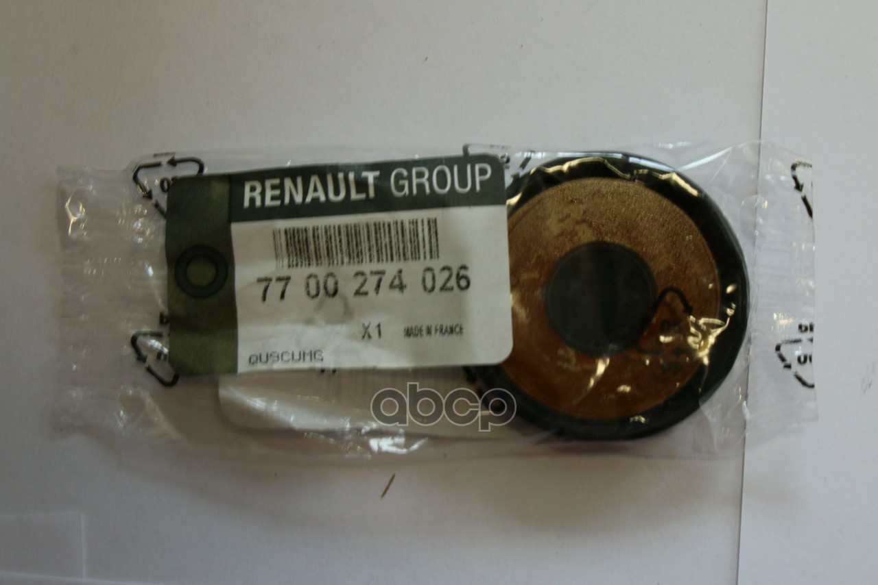 Заглушка Головки Блока Цилиндров RENAULT 77 00 274 026