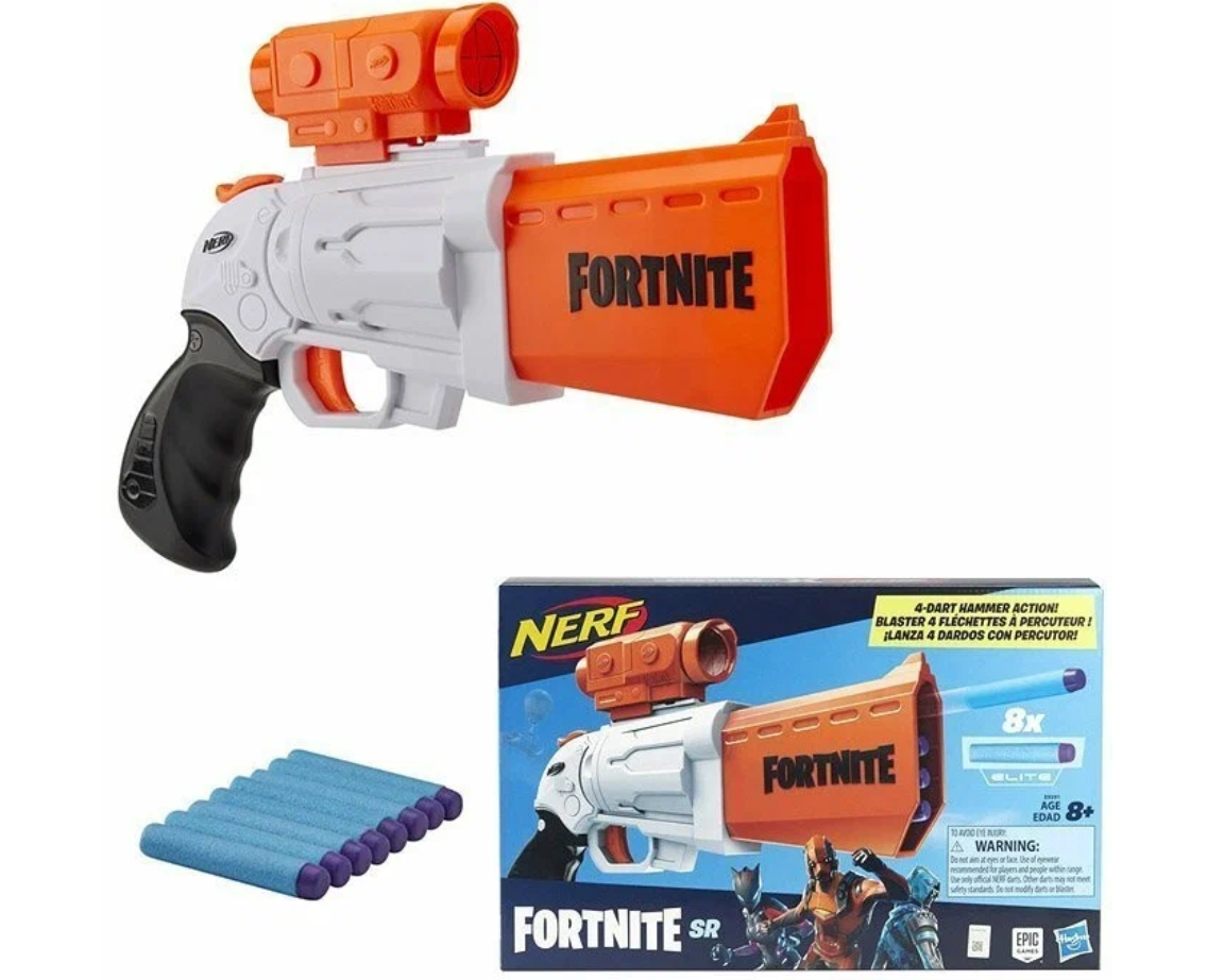 

Игрушечный бластер Nerf Fortnite SR E9391