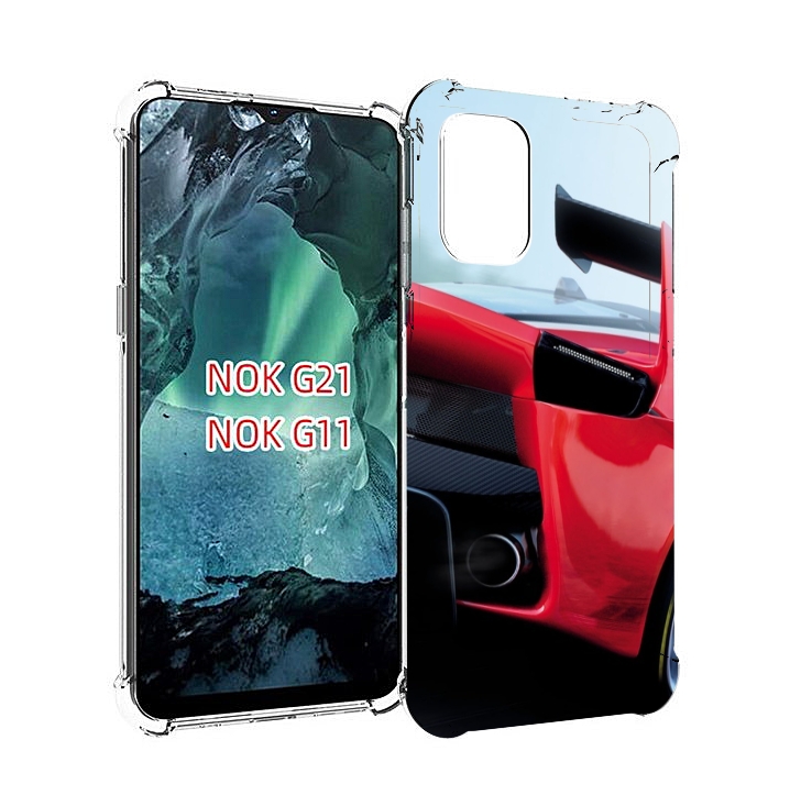 

Чехол Mypads Крыло-Машины Мужской Для Nokia G11/G21, Прозрачный, Tocco