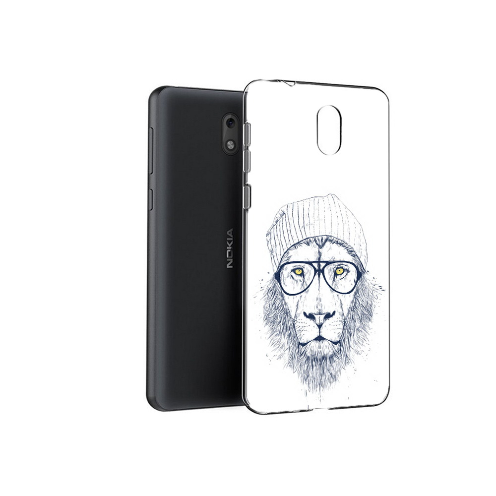 

Чехол MyPads Tocco для Nokia 6 хиппи лев (PT60992.93.663), Прозрачный, Tocco