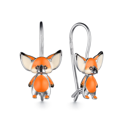 

Серьги из серебра с фианитом DEWI KIDS 901021925, 901021925