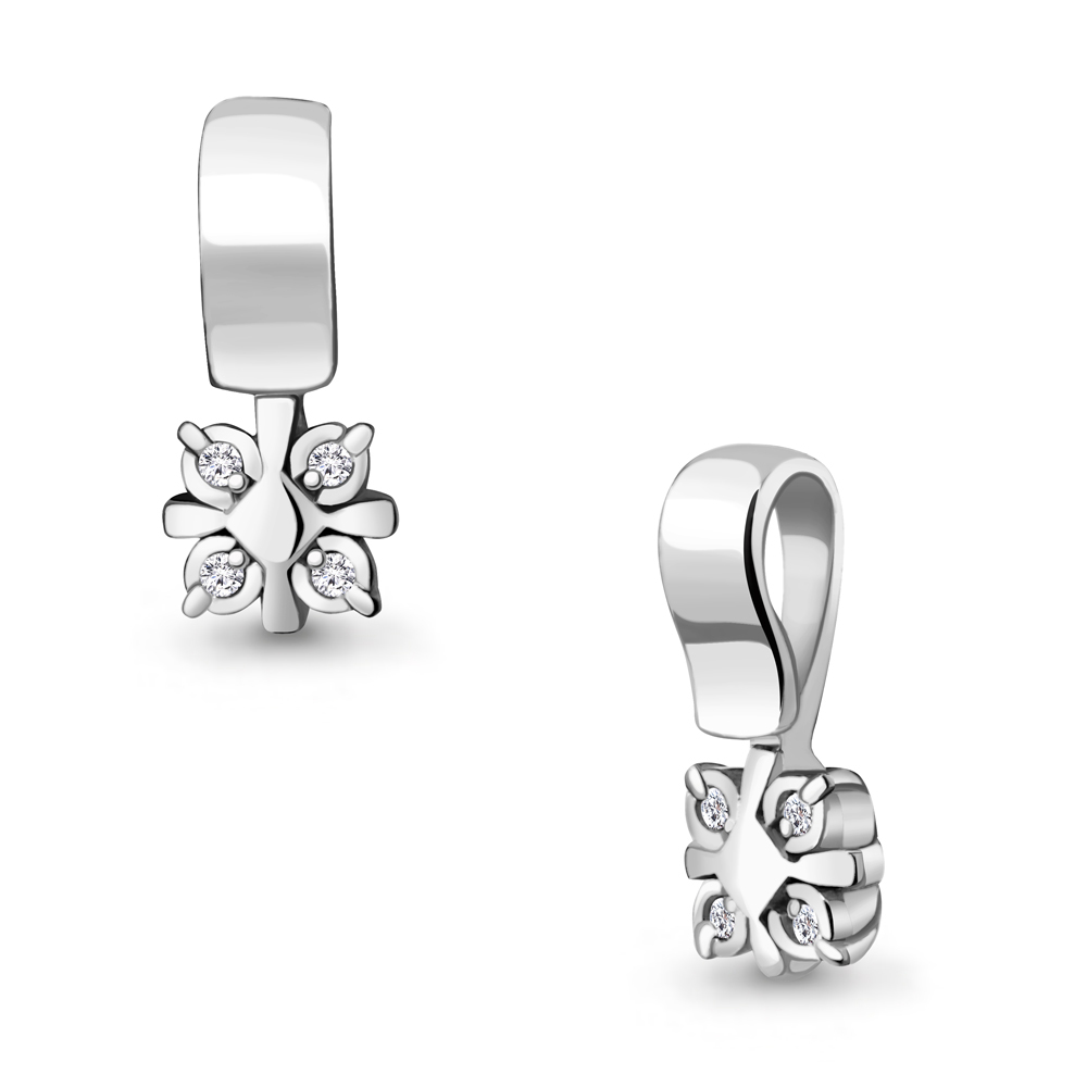 

Кулон из серебра с бриллиантом Aquamarine Aquamarine 020123_925_р, 020123_925_р