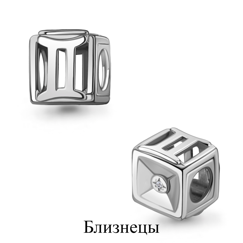 

Подвеска из серебра с бриллиантом Aquamarine Aquamarine 020108_925_р, 020108_925_р