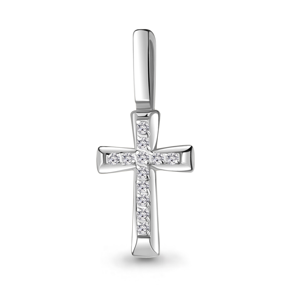 

Кулон из серебра с бриллиантом Aquamarine Aquamarine 020063_925_р, 020063_925_р