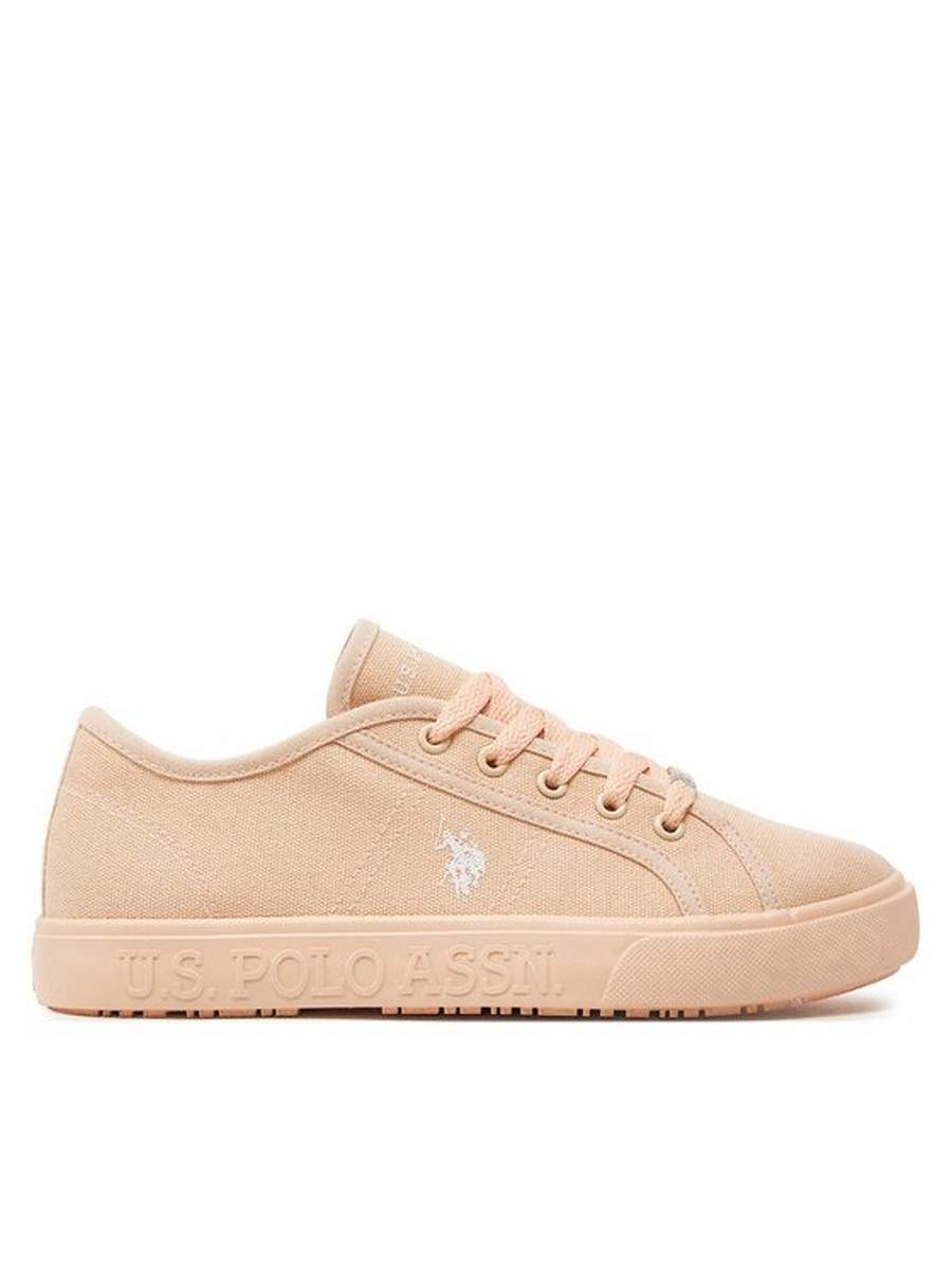 

Кеды женские U.S. POLO Assn. Marew005B розовые 36 EU, Розовый, Marew005B