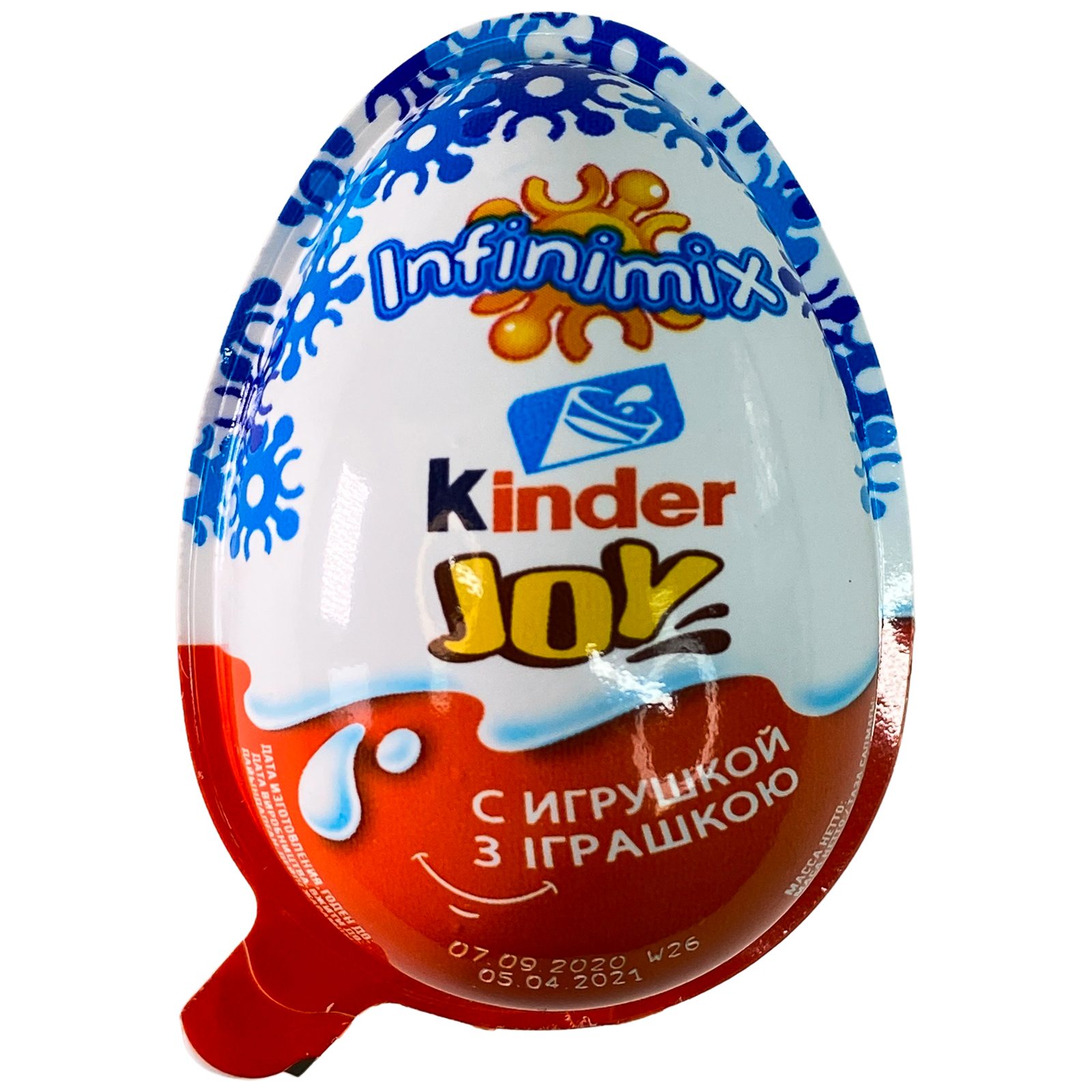 

Шоколадное яйцо Kinder Joy новогоднее с сюрпризом 20 г