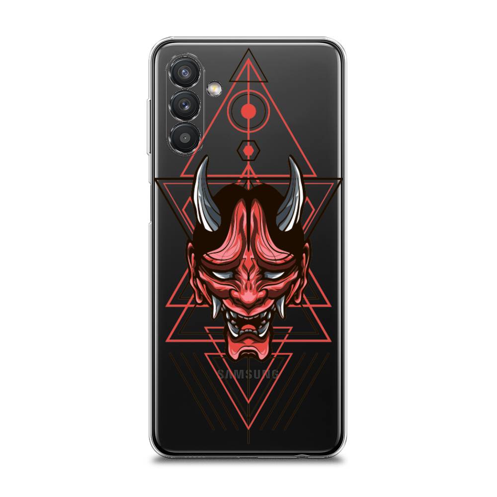 

Чехол для Samsung Galaxy A13 5G/A04s "Hanya Oni mask", Серый;красный;черный, 2104150-4