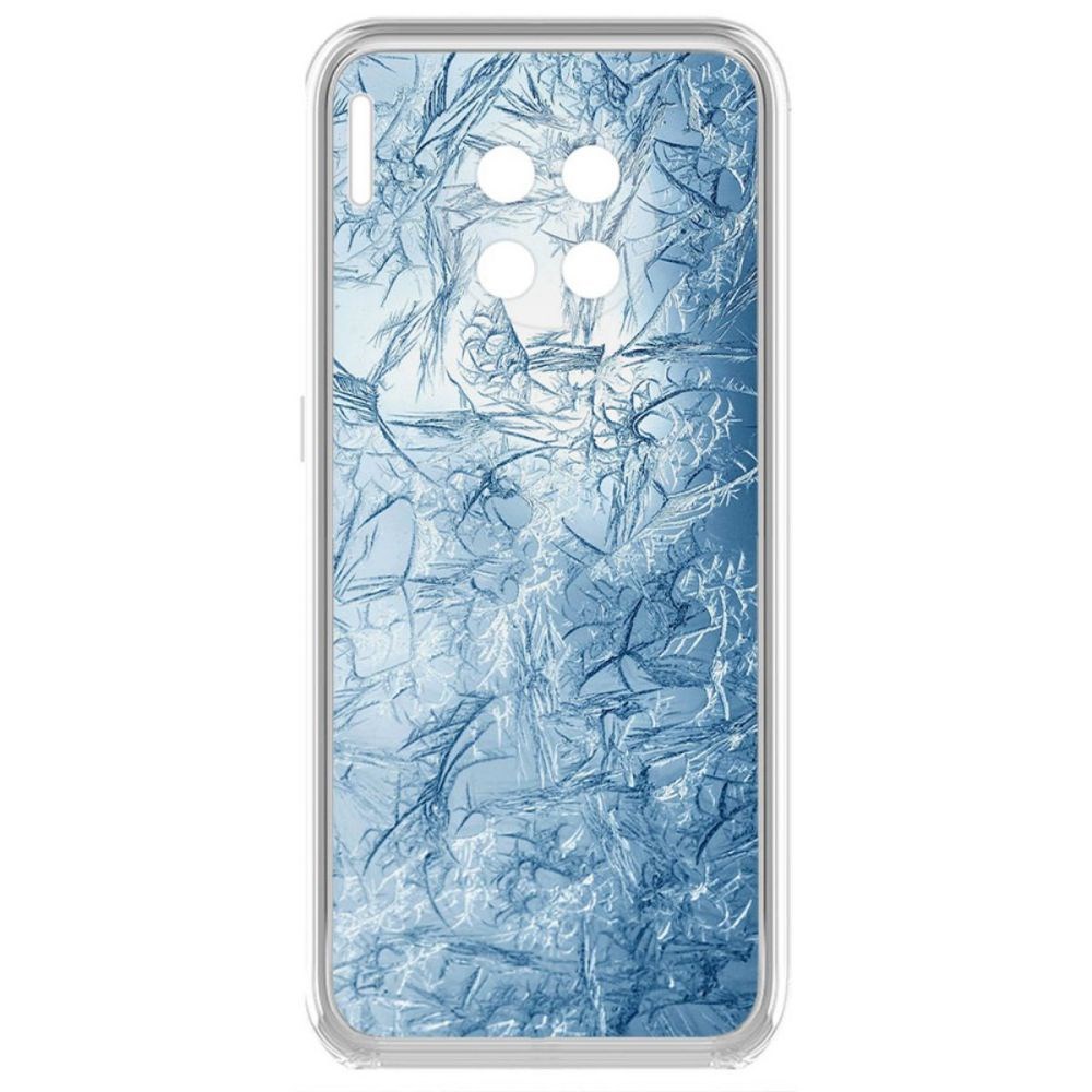 

Чехол-накладка Krutoff Clear Case Лед для Huawei Mate 30, Прозрачный