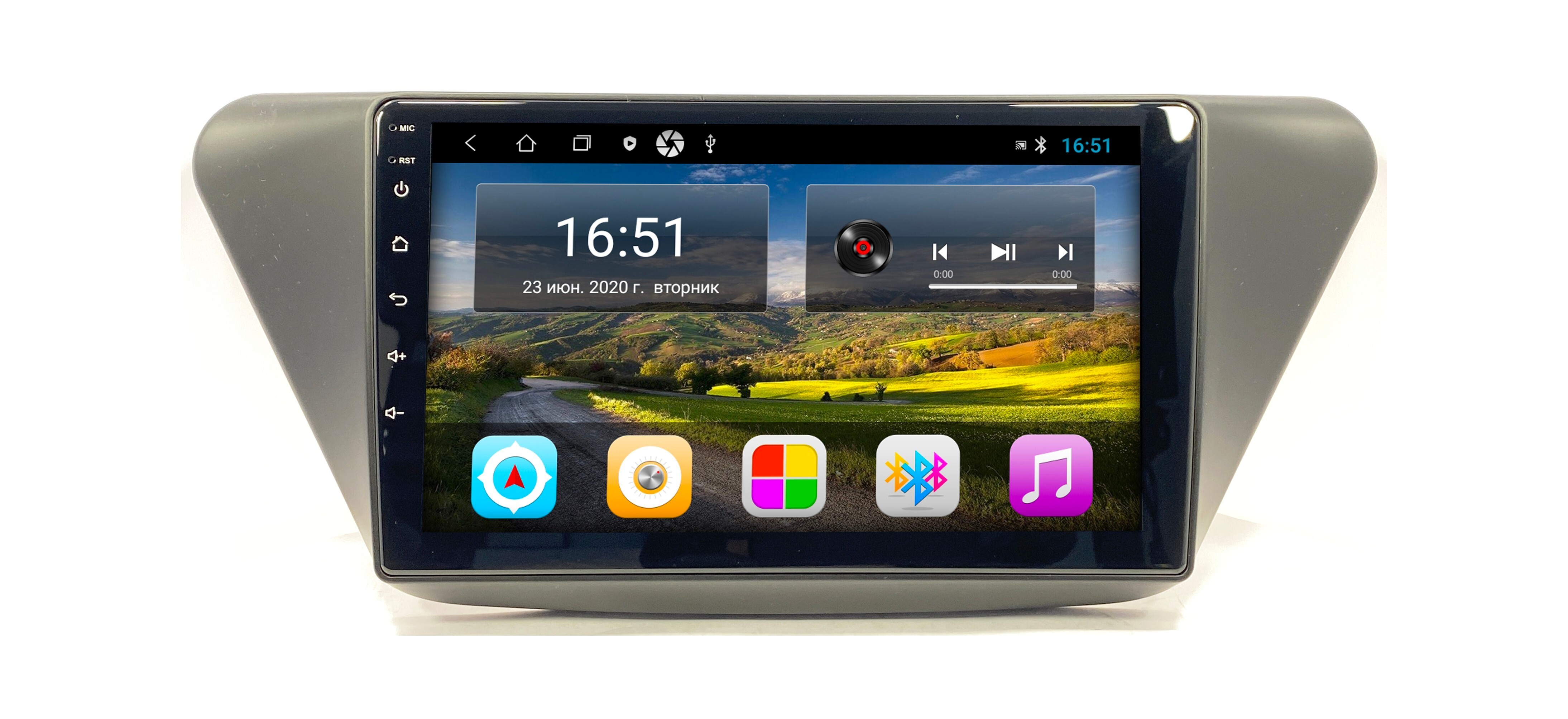 Штатная автомагнитола Zenith Lifan X50, Android 12, 2/32GB / Мультируль / ШГУ /