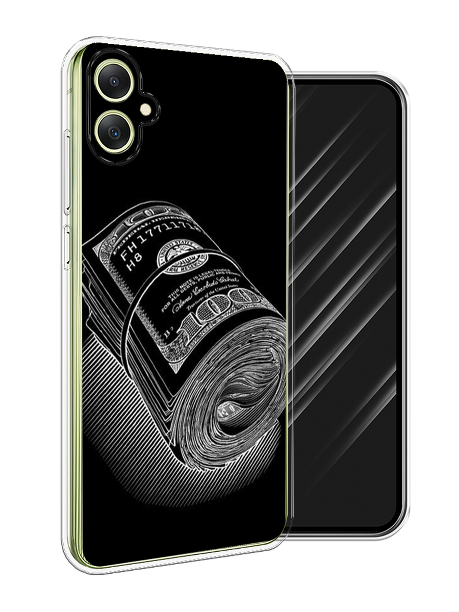 

Чехол Awog на Samsung Galaxy A06 "Кубышка денег", Черный;серебристый, 2110150-1
