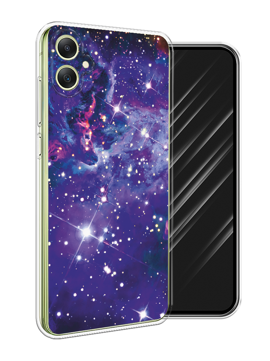 

Чехол Awog на Samsung Galaxy A06 "Яркая галактика", Фиолетовый, 2110150-1