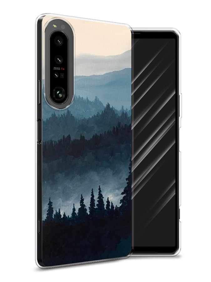 

Чехол Awog на Sony Xperia 1 IV "Туманные горы", Разноцветный, 55150-4