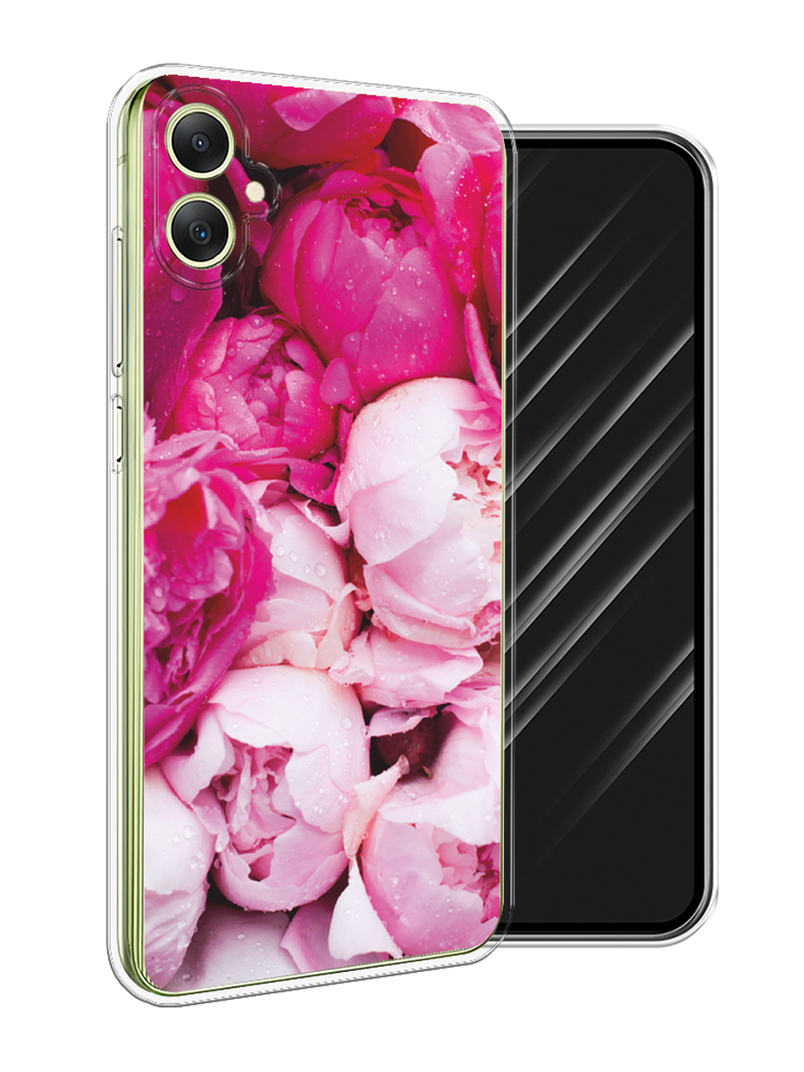 

Чехол Awog на Samsung Galaxy A06 "Пионы розово-белые", Белый;розовый, 2110150-1