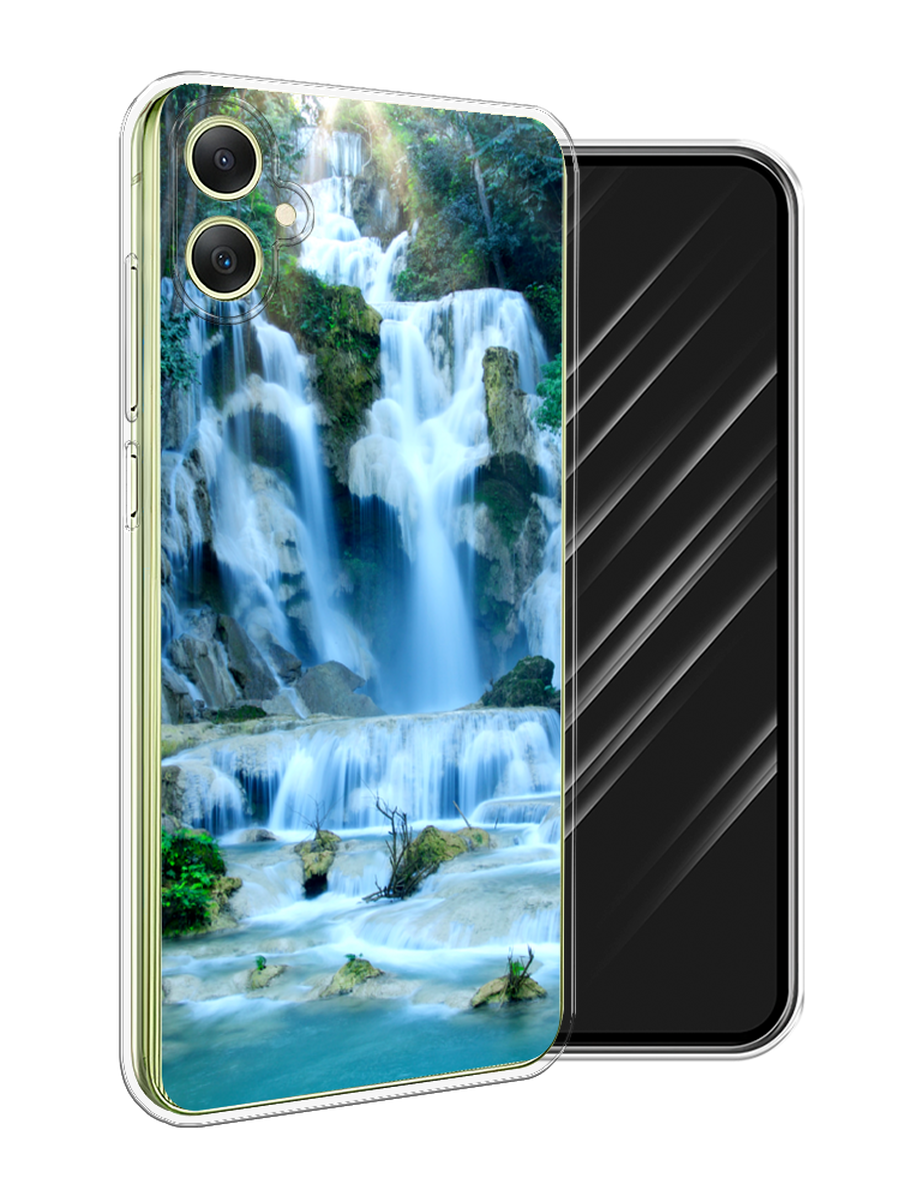 

Чехол Awog на Samsung Galaxy A06 "Водопад 8", Голубой;зеленый, 2110150-1