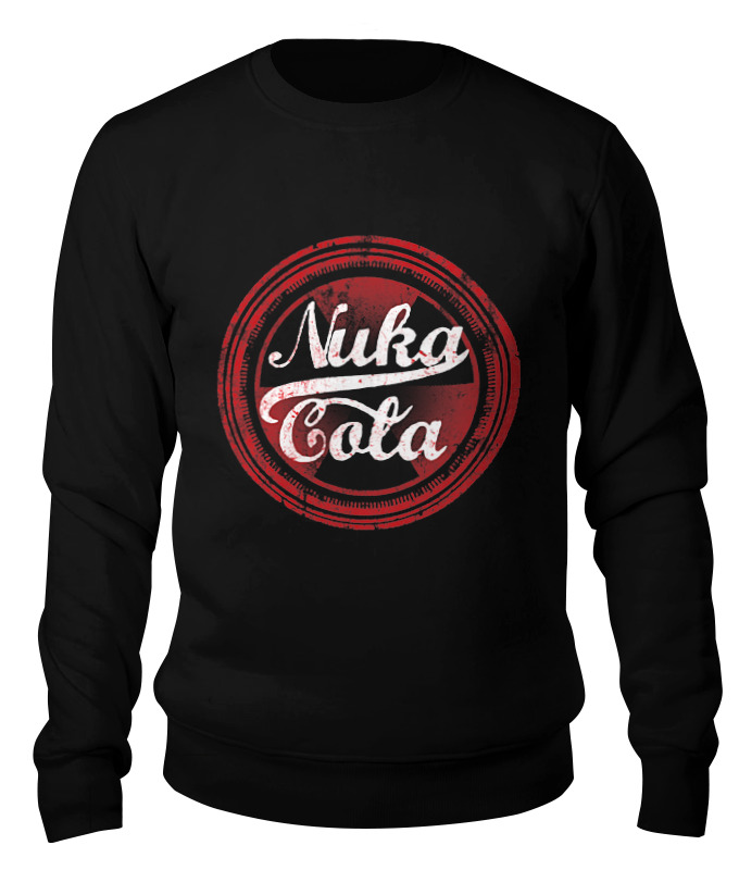 

Свитшот унисекс Printio Nuka cola черный XL, Nuka cola