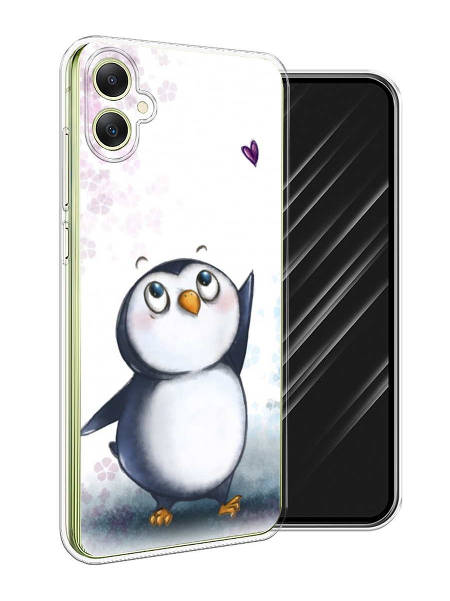 

Чехол Awog на Samsung Galaxy A06 "Пингвин и сердечко", Белый, 2110150-1