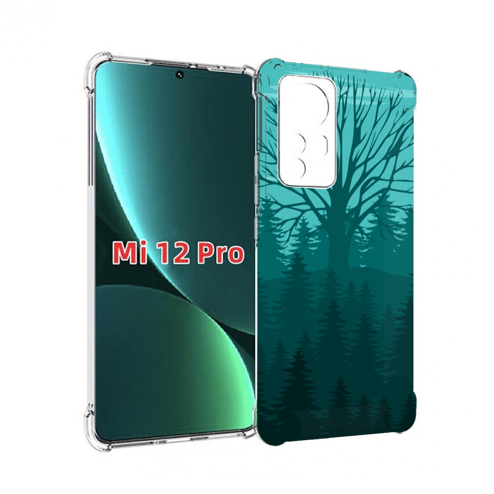 

Чехол MyPads Лес для Xiaomi 12S Pro, Прозрачный, Tocco