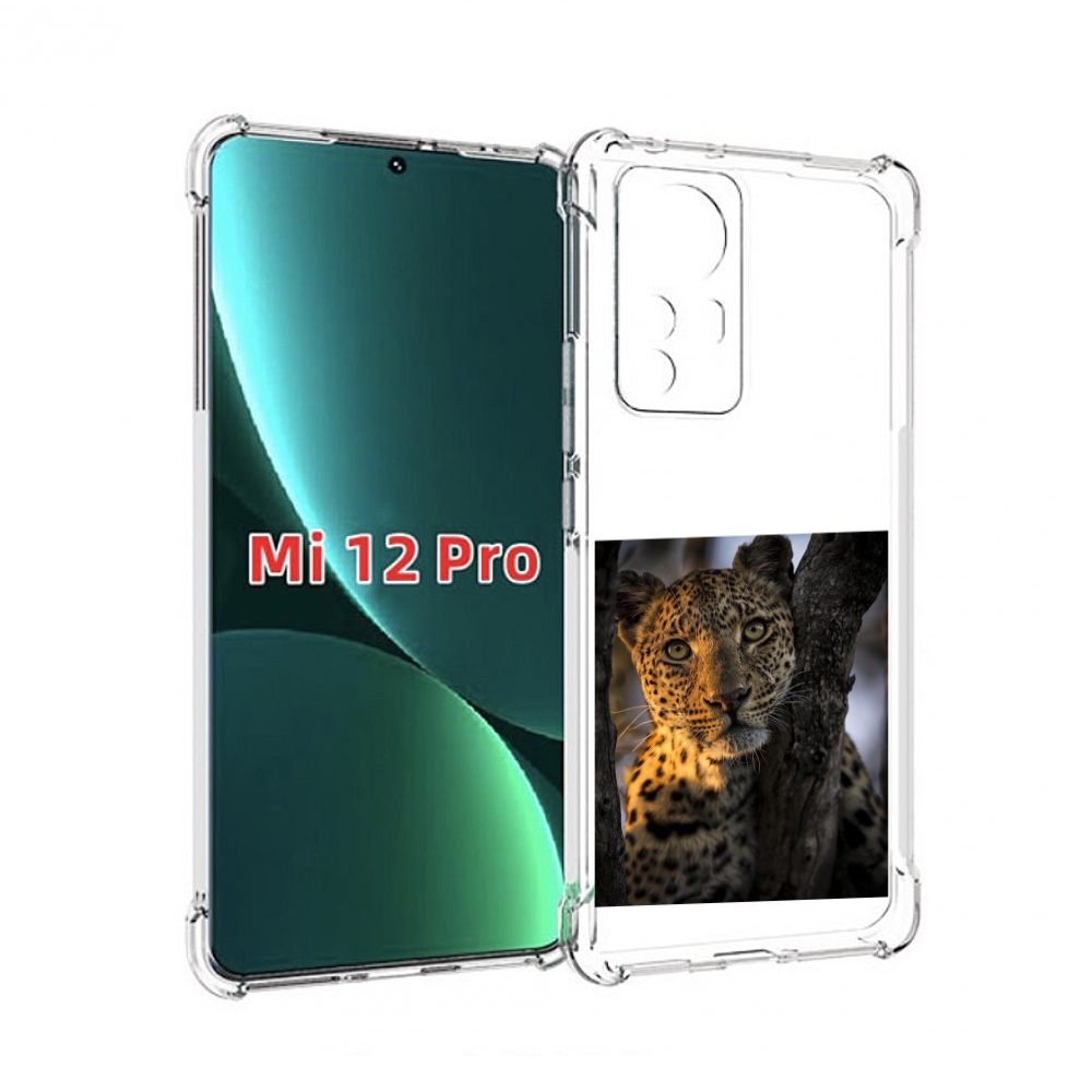 

Чехол MyPads Леопард для Xiaomi 12S Pro, Прозрачный, Tocco