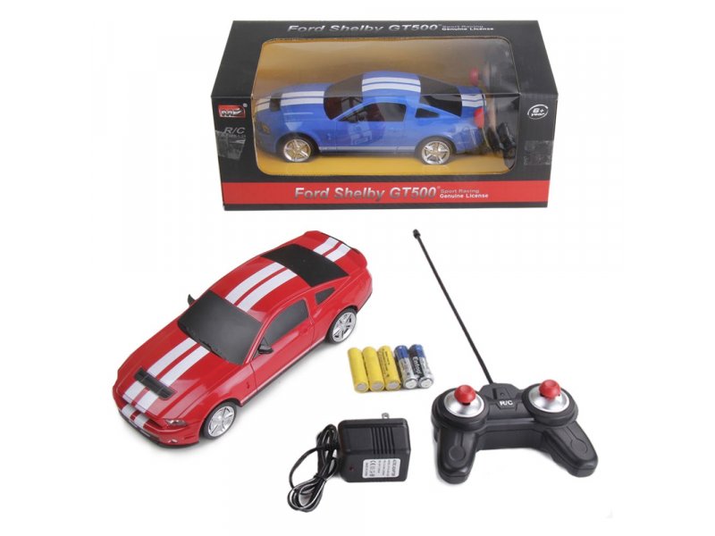 

Машинка радиоуправляемая Ford Mustang Gt500 Qunxing Toys в ассортименте