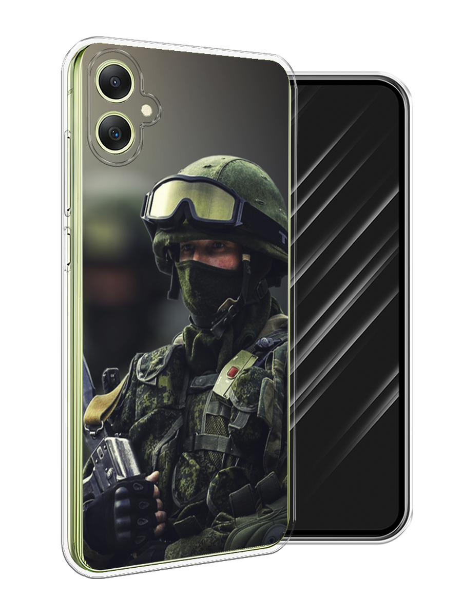 

Чехол Awog на Samsung Galaxy A06 "Солдат", Зеленый;серый, 2110150-1