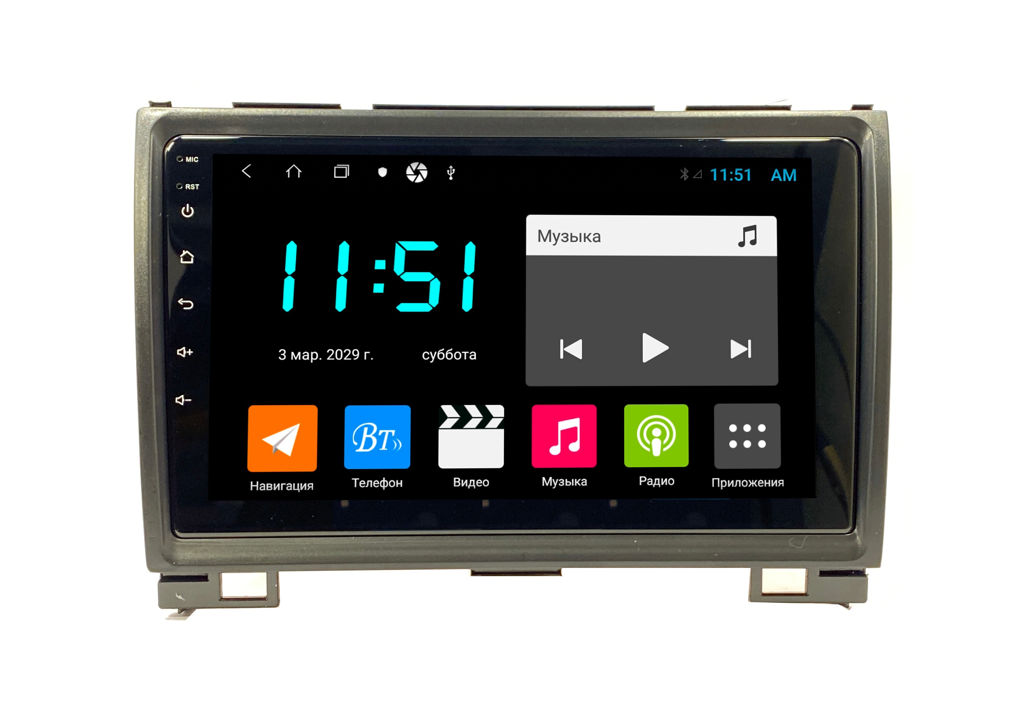 Штатная автомагнитола Zenith Great Wall Hover H5 2011-2014 464GB Android 12 3049700₽