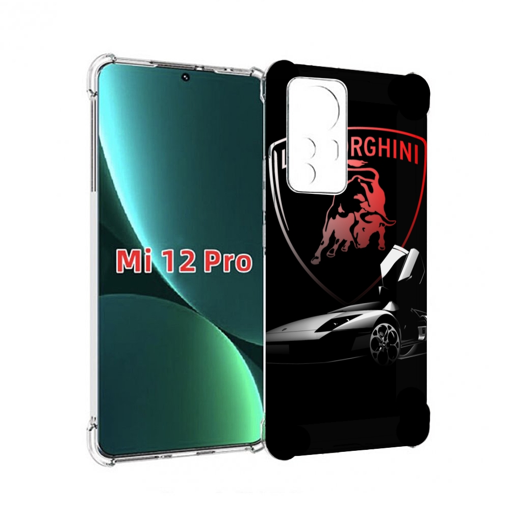 

Чехол MyPads Ламборгини-black мужской для Xiaomi 12S Pro, Прозрачный, Tocco