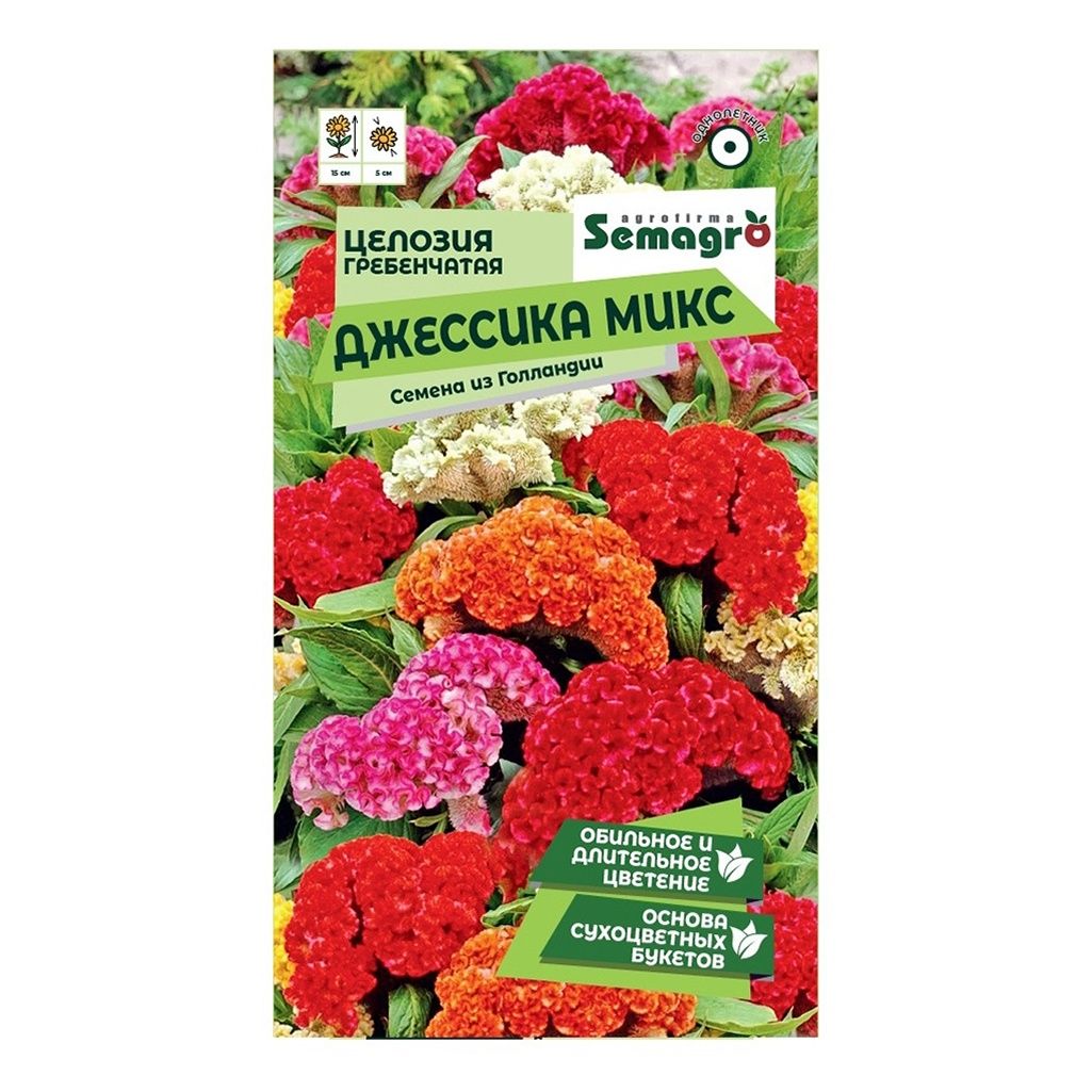 Семена Целозия гребенчатая Джессика микс Semagro