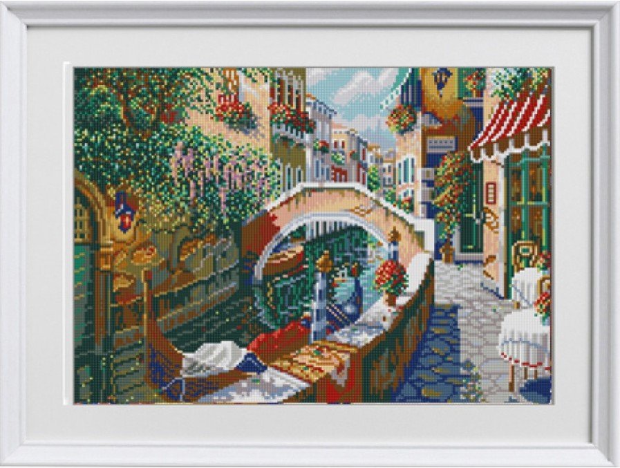 фото Конёк (бисер), ах эта красная калина, 29*39 см