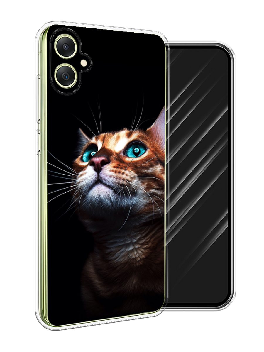 

Чехол Awog на Samsung Galaxy A06 "Мечтательный кот", Коричневый, 2110150-1