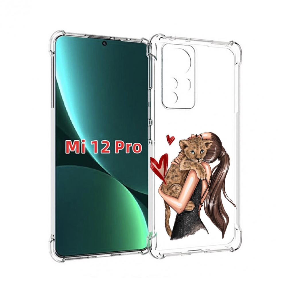

Чехол MyPads Кошачья-любовь для Xiaomi 12S Pro, Прозрачный, Tocco