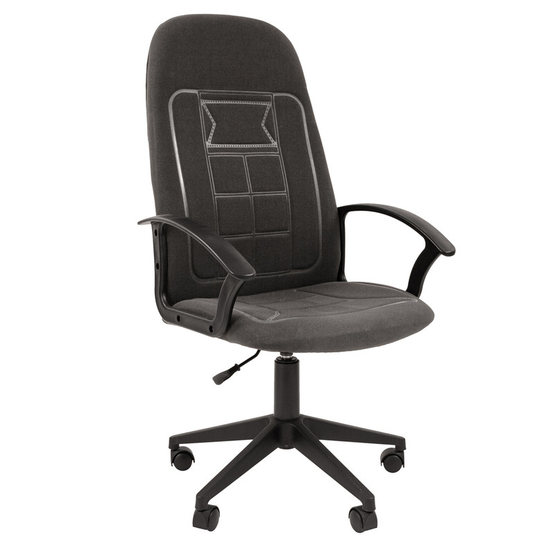 фото Компьютерное кресло стандарт ст-27 ткань, серый