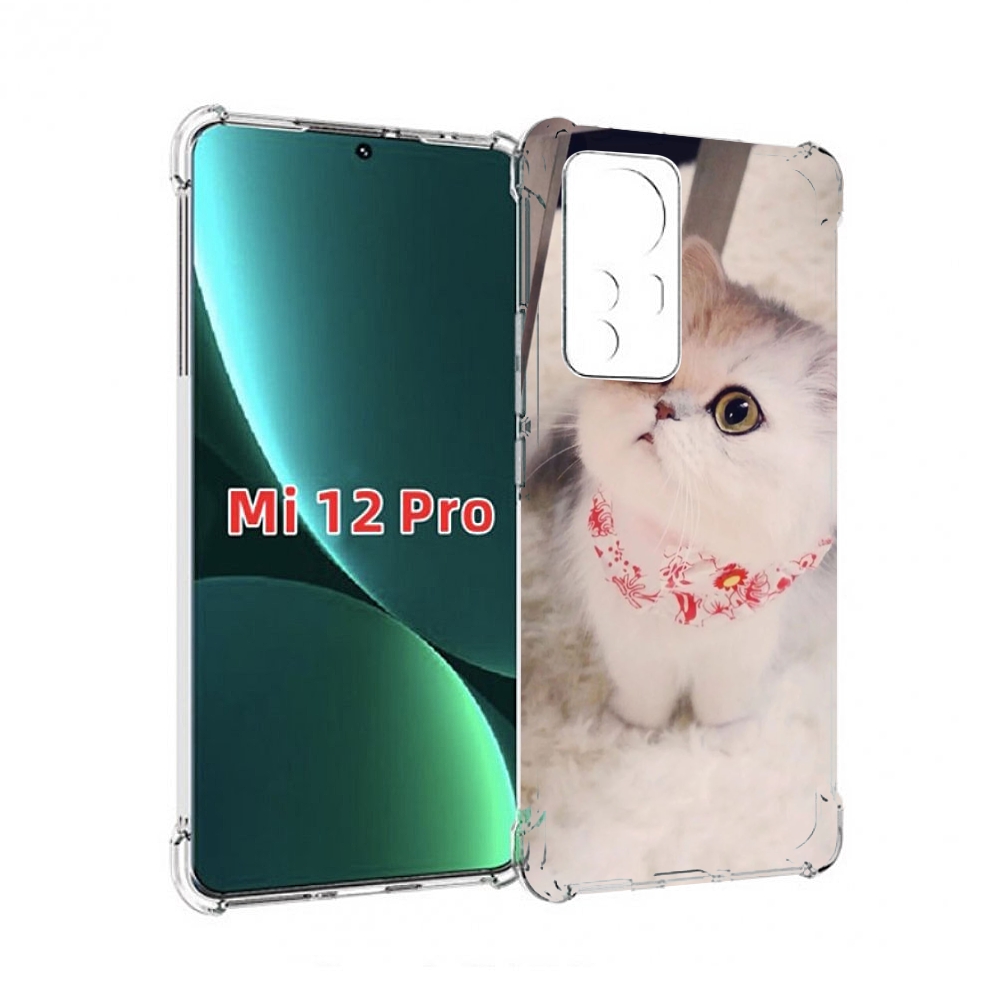 

Чехол MyPads Котеночек женский для Xiaomi 12S Pro, Прозрачный, Tocco