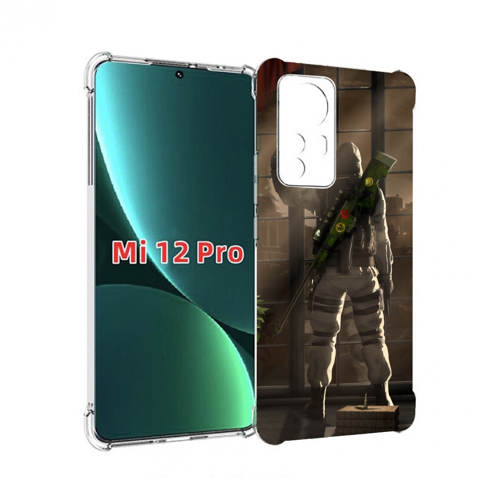 

Чехол MyPads Контр-Страйк-в-дыму для Xiaomi 12S Pro, Прозрачный, Tocco