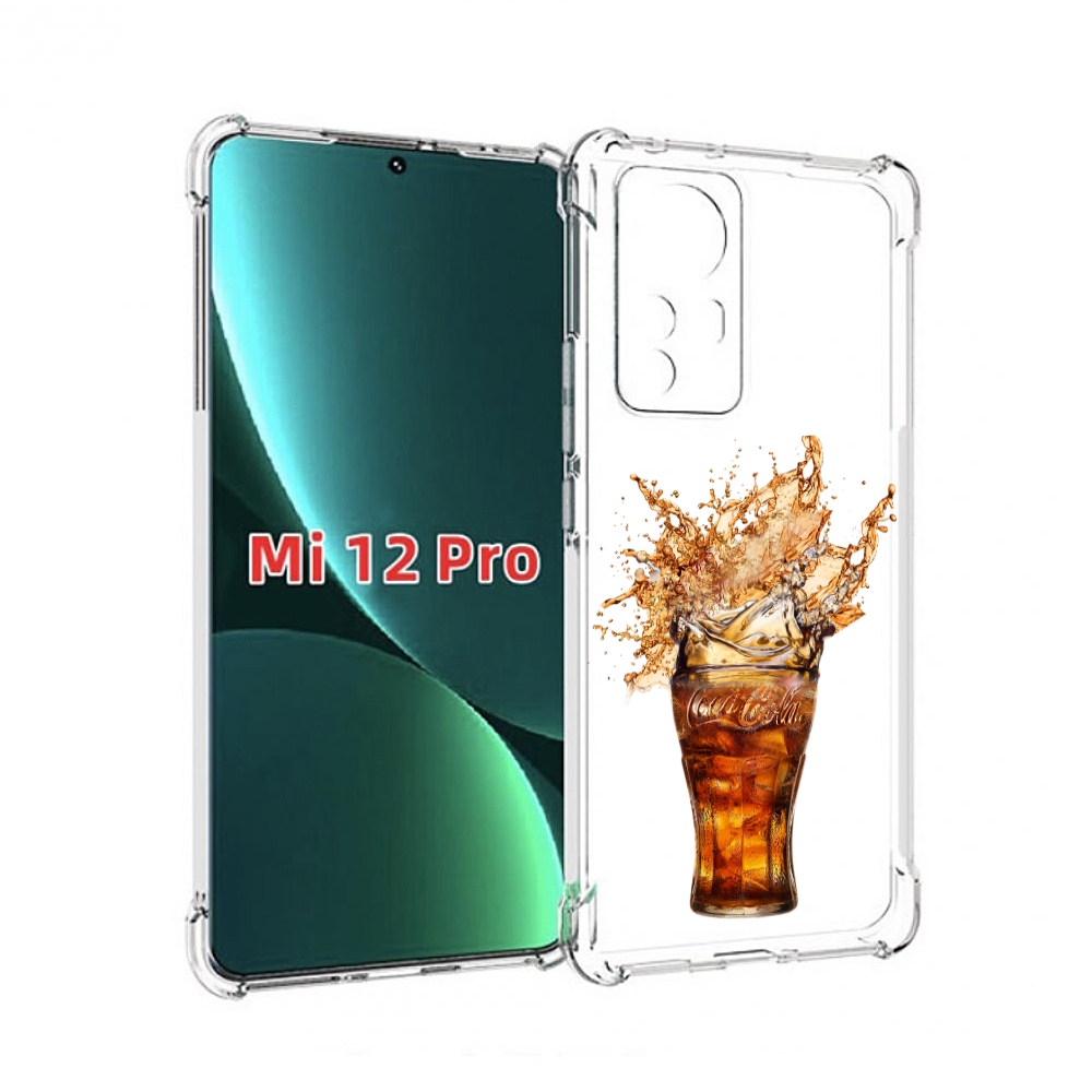 

Чехол MyPads Кола-в-стакане для Xiaomi 12S Pro, Прозрачный, Tocco