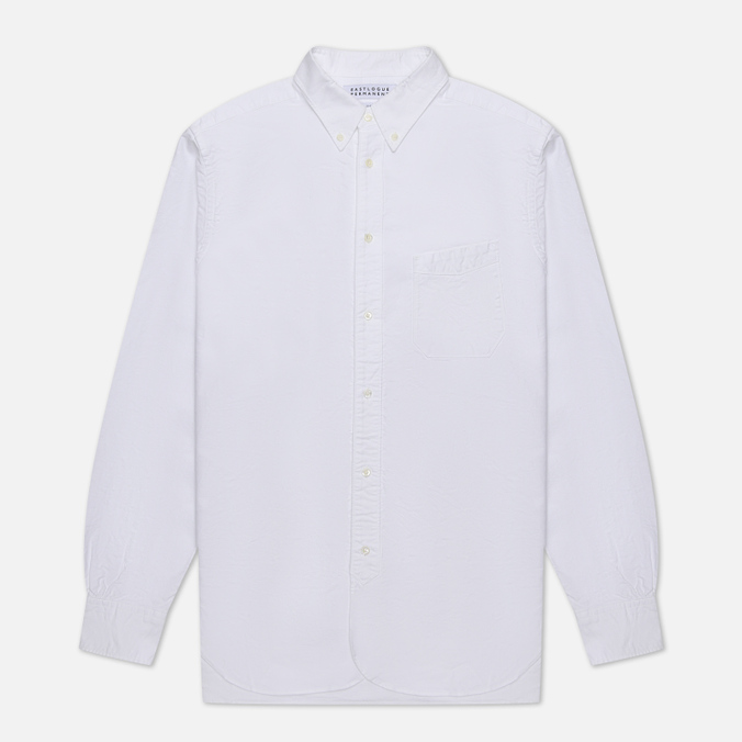 Мужская рубашка EASTLOGUE Permanent B.D. Regular белый, Размер XL