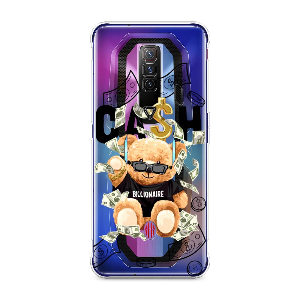 

Чехол на ZTE Nubia Red Magic 7 "Big cash", Черный;серый;бежевый, 135950-6