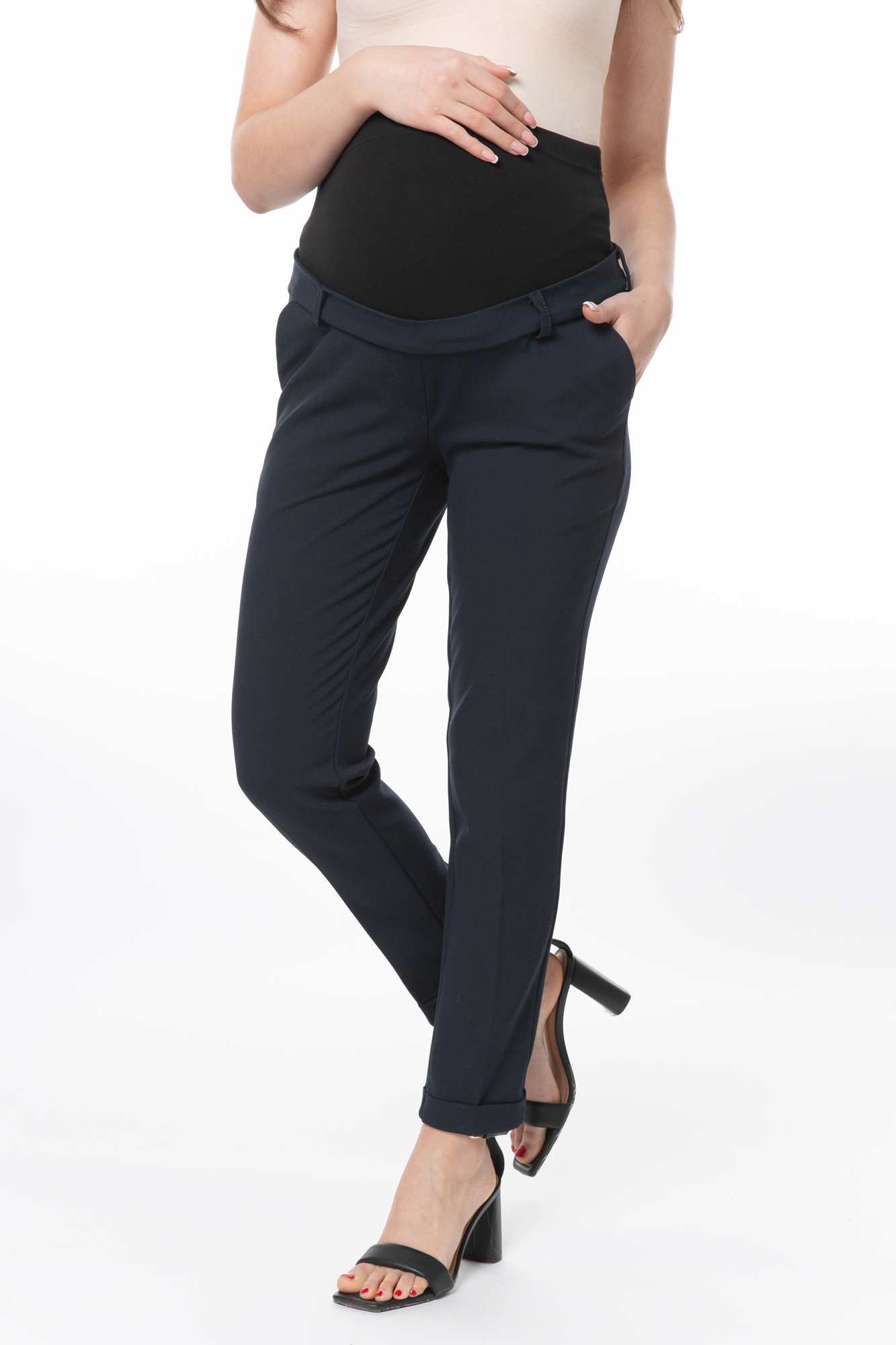 фото Брюки женские mama's fantasy 01-30922mf синие 54 ru