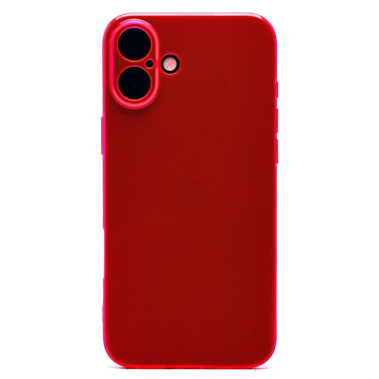 

Чехол для iPhone 16 Plus силиконовый глянцевый 3 <розовый>, Прозрачный