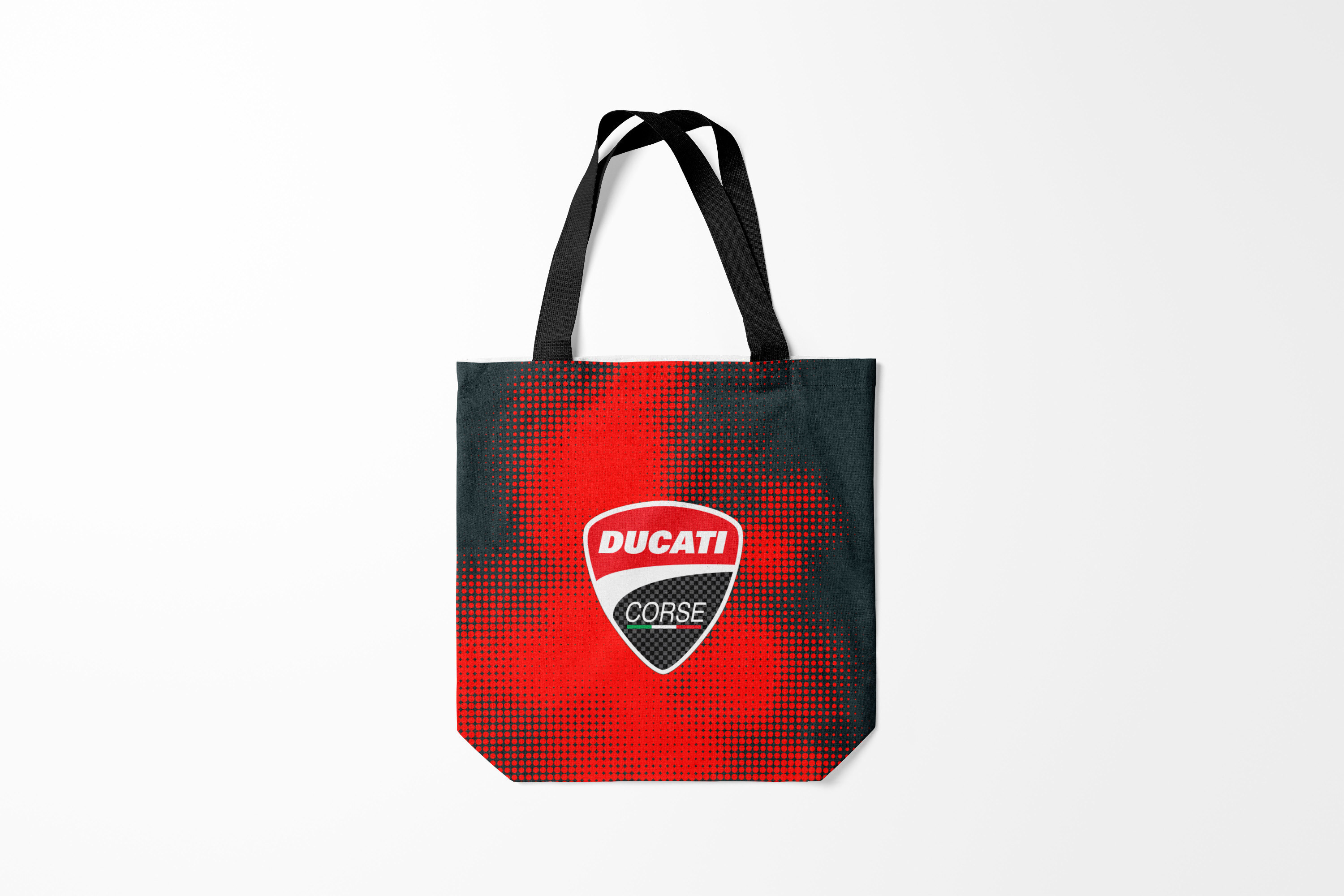 

Сумка шoппер унисекс Burnettie Разные Ducati Corse Дукати Z, красный, Разные Ducati Corse Дукати Z