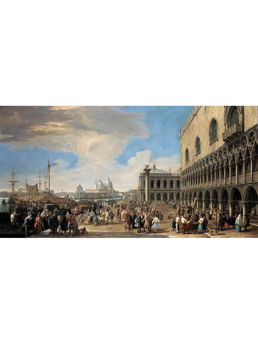 

Постер DRABS A3 Лука Карлеварис Venice A View of the Molo