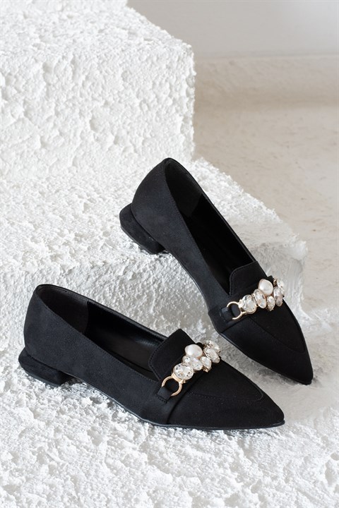 

Балетки женские Shoes Bellas 1197 черные 36 EU (доставка из-за рубежа), 1197