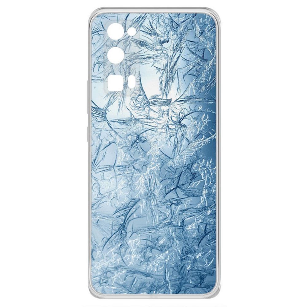 

Чехол-накладка Krutoff Clear Case Лед для Honor 30 Pro