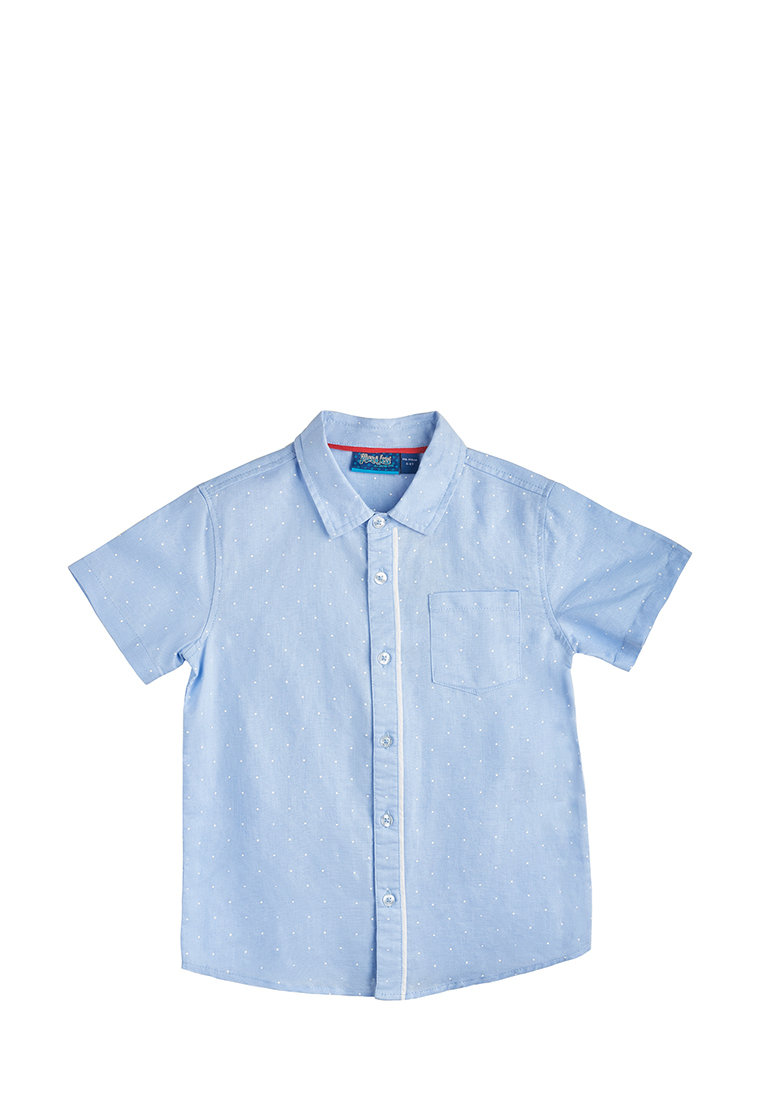 

Рубашка детская Max&Jessi SS20C657 цв. синий р. 98, SS20C657