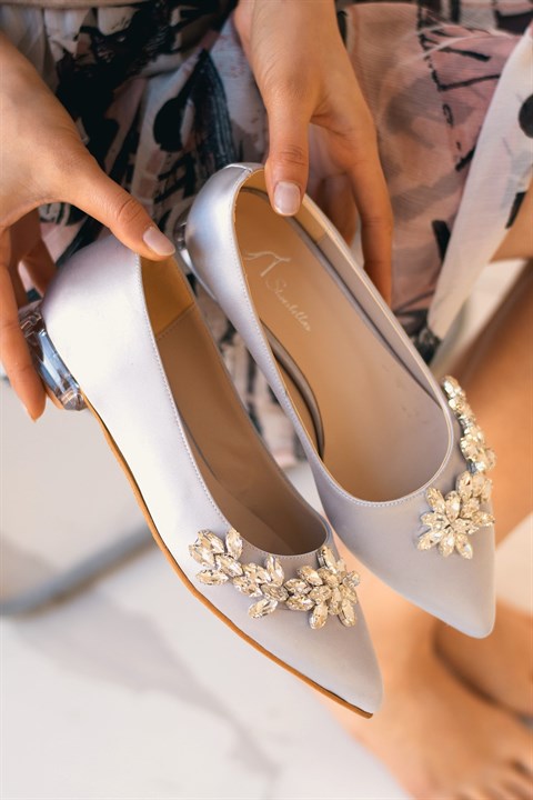 

Балетки женские Shoes Bellas 1019 голубые 35 EU (доставка из-за рубежа), 1019