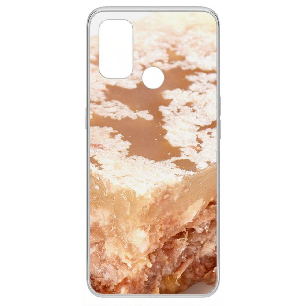 

Чехол-накладка Krutoff Clear Case Холодец для Oppo A33 (2020)