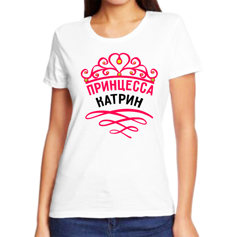 

Футболка женская белая 68 р-р принцесса катрин, Белый, fzh_princessa_Katrin